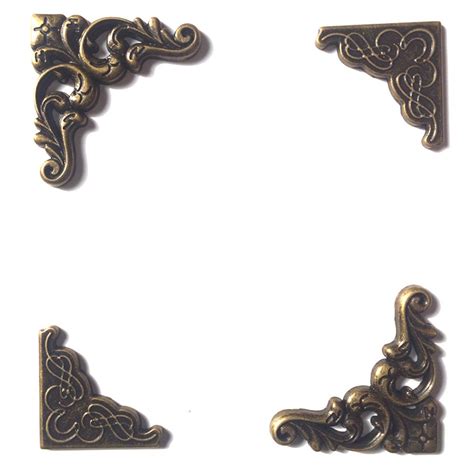 decorative metal picture frame corners